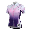 Sublimation Printed Woman Cycling Jersey Custom Wholesale